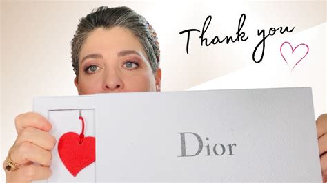 dior gold status birthday gift